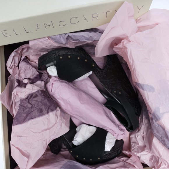 Stella McCartney Runway Platform Sandals sz 37 - Picture 9 of 9
